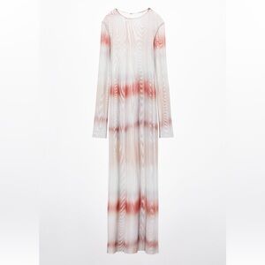NWT Zara Tie Dye Tulle Dress